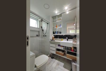 Apartamento à venda com 82m², 3 quartos e 2 vagasBanheiro da Suíte 