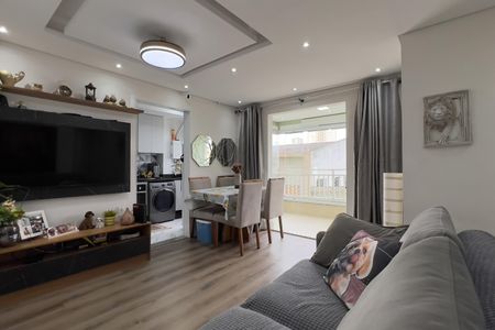 Sala de apartamento à venda com 2 quartos, 58m² em Gopouva, Guarulhos