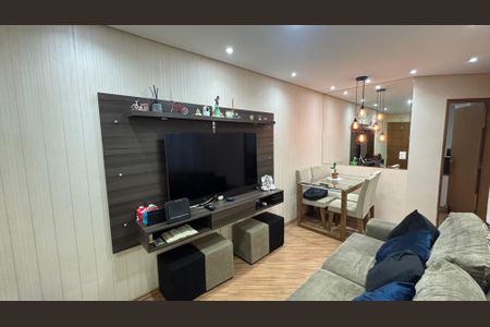 Sala de apartamento à venda com 2 quartos, 55m² em Parque Oratório, Santo André