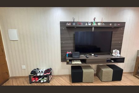 Sala de apartamento à venda com 2 quartos, 55m² em Parque Oratório, Santo André