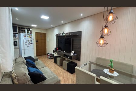 Sala de apartamento à venda com 2 quartos, 55m² em Parque Oratório, Santo André