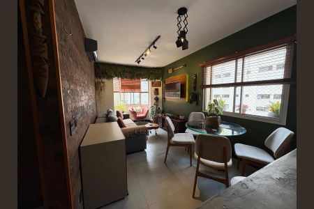Sala de apartamento à venda com 1 quarto, 42m² em Vila Nova Conceição, São Paulo