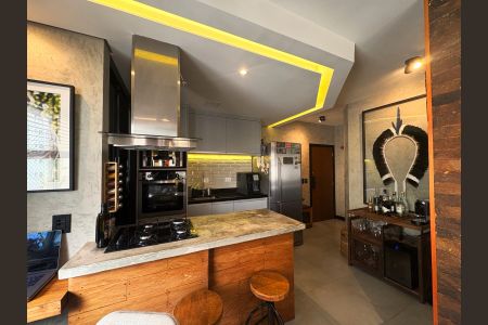 Cozinha de apartamento à venda com 1 quarto, 42m² em Vila Nova Conceição, São Paulo