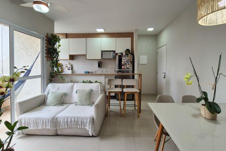 Sala de apartamento à venda com 2 quartos, 54m² em Vila Quirino de Lima, São Bernardo do Campo