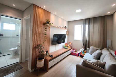 Sala de apartamento à venda com 2 quartos, 50m² em Jardim do Lago Continuacao, Campinas