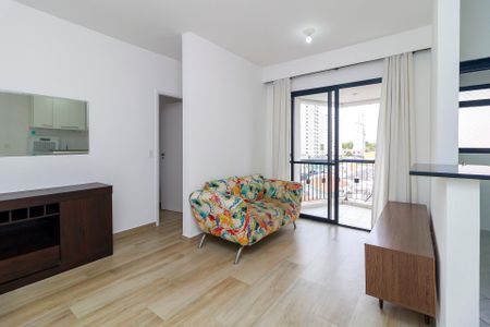 Sala de apartamento para alugar com 1 quarto, 40m² em Chácara Santo Antônio (zona Sul), São Paulo