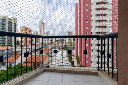 Varanda da Sala de apartamento para alugar com 1 quarto, 40m² em Chácara Santo Antônio (zona Sul), São Paulo