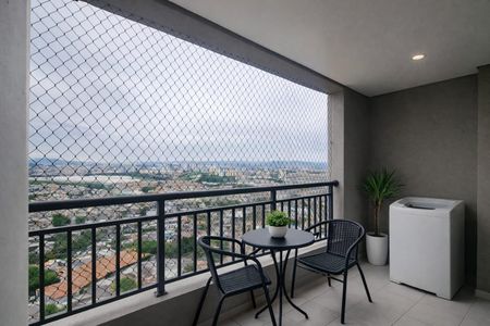 Sacada de apartamento à venda com 2 quartos, 57m² em Padroeira, Osasco