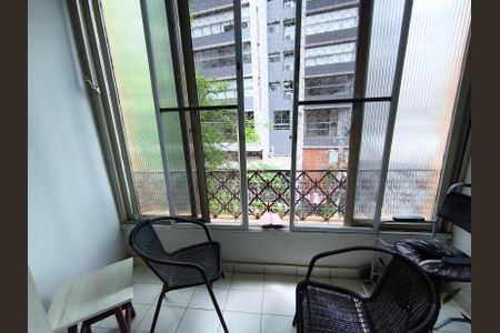 Apartamento à venda com 88m², 2 quartos e 2 vagasVaranda do Quarto 1