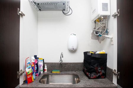 Apartamento para alugar com 55m², 1 quarto e sem vagaCozinha + Área de Serviço