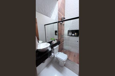 Casa à venda com 118m², 3 quartos e 2 vagas Casa à venda com 118m², 3 quartos e 2 vagasBanheiro