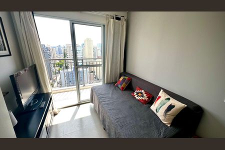 Studio à venda com 30m², 1 quarto e 1 vagaSala
