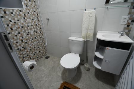 Banheiro de casa para alugar com 1 quarto, 40m² em Arruamento Luiz Vicentin, Campinas