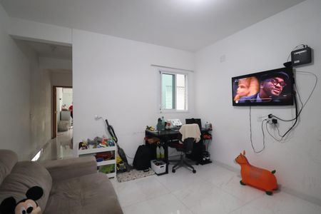 Sala de apartamento para alugar com 2 quartos, 100m² em Vila Valparaíso, Santo André