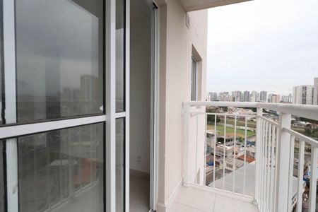 Apartamento para alugar com 35m², 2 quartos e sem vaga Apartamento para alugar com 35m², 2 quartos e sem vagaSacada da Sala/Cozinha