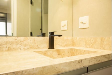 Apartamento para alugar com 35m², 1 quarto e sem vagaBanheiro da Suíte