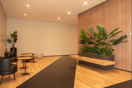 Apartamento para alugar com 35m², 1 quarto e sem vagaHall social