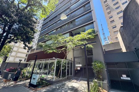 Studio à venda com 33m², 1 quarto e 1 vagaFachada