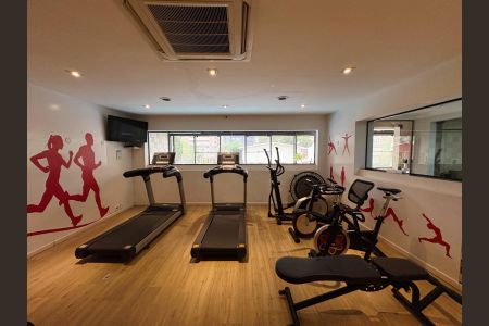 Studio para alugar com 35m², 1 quarto e 1 vaga Studio para alugar com 35m², 1 quarto e 1 vagaÁrea comum - Academia