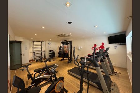 Studio para alugar com 35m², 1 quarto e 1 vaga Studio para alugar com 35m², 1 quarto e 1 vagaÁrea comum - Academia