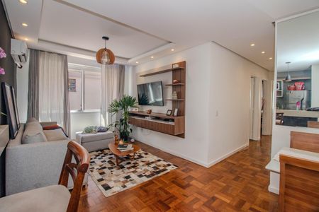 Sala de apartamento à venda com 3 quartos, 88m² em Auxiliadora, Porto Alegre