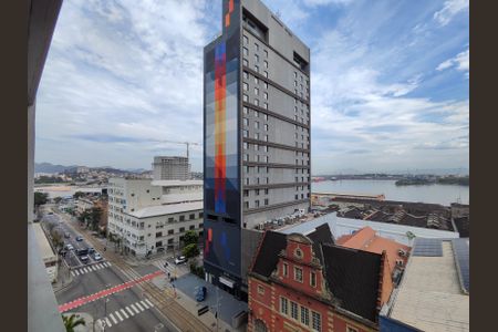 Vista da Varanda de apartamento à venda com 3 quartos, 63m² em Santo Cristo, Rio de Janeiro