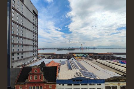 Vista da Varandala de apartamento à venda com 3 quartos, 63m² em Santo Cristo, Rio de Janeiro