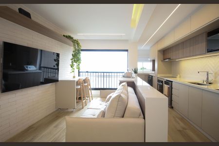 Sala de apartamento à venda com 2 quartos, 65m² em Vila Andrade, São Paulo