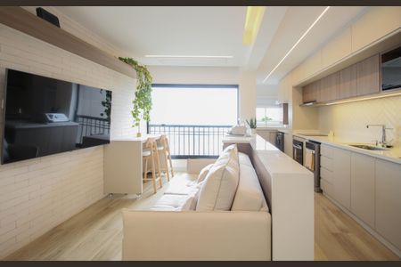 Sala de apartamento à venda com 2 quartos, 65m² em Vila Andrade, São Paulo