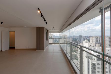 Varanda de apartamento à venda com 3 quartos, 154m² em Campo Belo, São Paulo