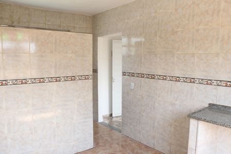 Cozinha de apartamento para alugar com 1 quarto, 52m² em Viga, Nova Iguaçu