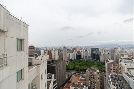 Vista da Varanda da Sala de apartamento para alugar com 1 quarto, 50m² em Consolação, São Paulo