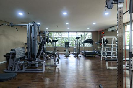 Apartamento para alugar com 50m², 1 quarto e 1 vaga Apartamento para alugar com 50m², 1 quarto e 1 vagaÁrea comum - Academia