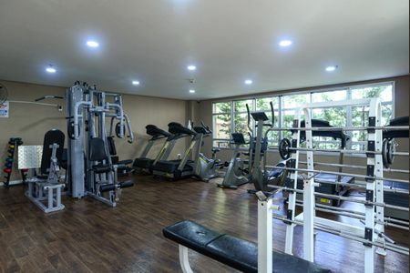 Apartamento para alugar com 50m², 1 quarto e 1 vaga Apartamento para alugar com 50m², 1 quarto e 1 vagaÁrea comum - Academia