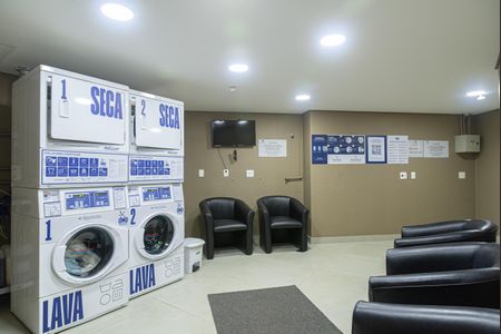 Apartamento para alugar com 50m², 1 quarto e 1 vaga Apartamento para alugar com 50m², 1 quarto e 1 vagaÁrea comum - Lavanderia