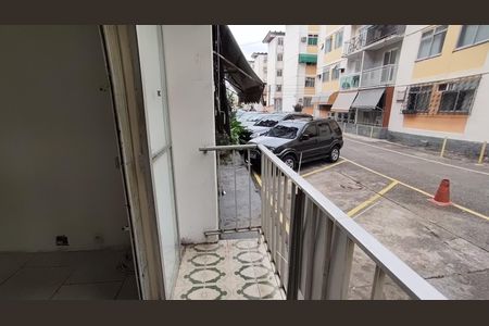 Varanda  de apartamento à venda com 2 quartos, 57m² em Taquara, Rio de Janeiro