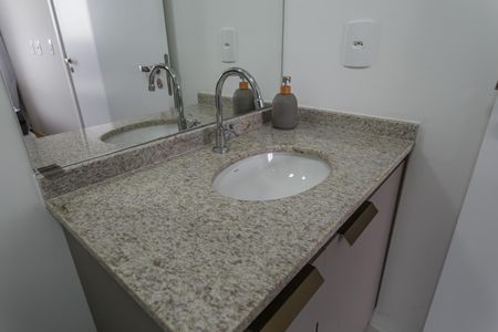 Apartamento para alugar com 25m², 1 quarto e sem vaga Apartamento para alugar com 25m², 1 quarto e sem vagaBanheiro da Suíte