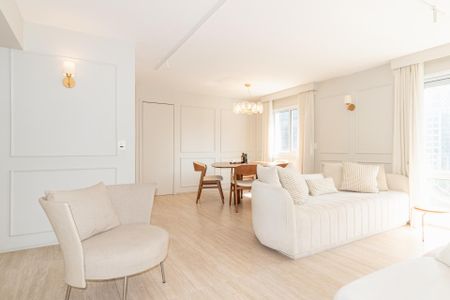 Apartamento para alugar com 139m², 2 quartos e 2 vagasSala