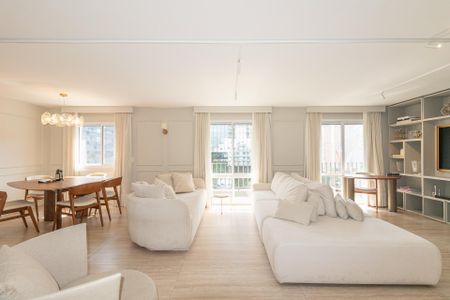 Apartamento para alugar com 139m², 2 quartos e 2 vagasSala