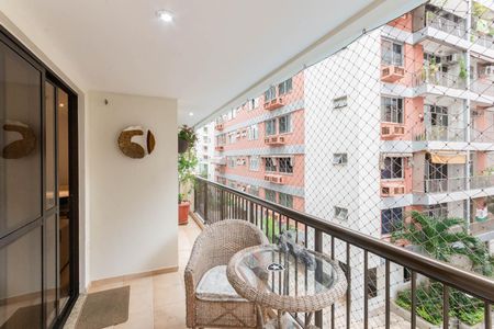 Varanda da Sala de apartamento à venda com 3 quartos, 131m² em Tijuca, Rio de Janeiro