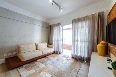 Sala de apartamento para alugar com 2 quartos, 85m² em Boqueirão, Santos