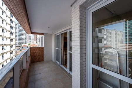 Varanda da Sala de apartamento para alugar com 2 quartos, 85m² em Boqueirão, Santos
