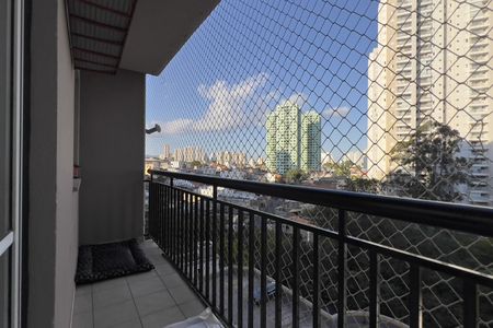 Varanda da Sala de apartamento à venda com 3 quartos, 66m² em Vila Augusta, Guarulhos
