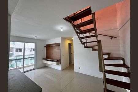 Sala de apartamento à venda com 3 quartos, 124m² em Vargem Pequena, Rio de Janeiro