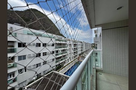 Varanda de apartamento à venda com 3 quartos, 124m² em Vargem Pequena, Rio de Janeiro