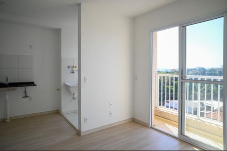 Sala de apartamento para alugar com 2 quartos, 39m² em Jardim Imperador (zona Sul), São Paulo