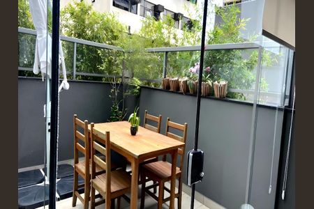 Apartamento para alugar com 43m², 1 quarto e 1 vagaVaranda Studio