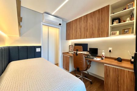 Apartamento à venda com 106m², 3 quartos e 2 vagasQuarto 3