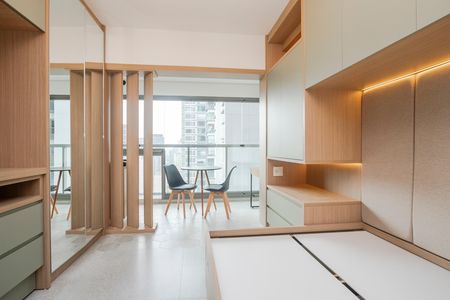 Studio de kitnet/studio à venda com 1 quarto, 26m² em Santo Amaro, São Paulo