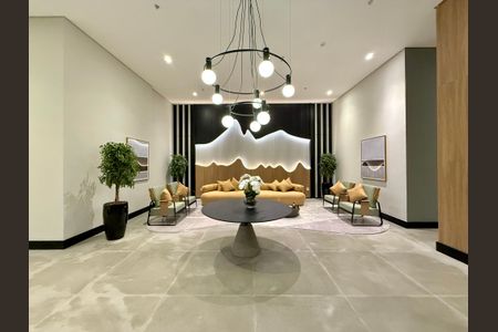 Studio à venda com 26m², 1 quarto e sem vaga Studio à venda com 26m², 1 quarto e sem vagaHall Social Bloco